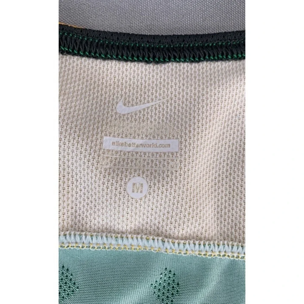 Nike Women's Oregon‎ Ducks #13 Jersey M Green Yellow NCAA Sample Basketball Top
